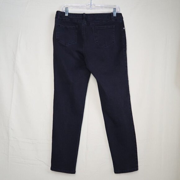 AG Denim Adriano Goldschmied Jeans Jeggings Pull On Black Skinny Ankle Size 12 - Picture 5 of 11